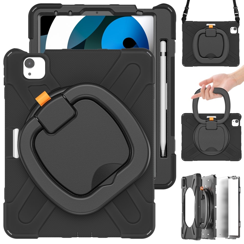 Cover ibrida con supporto e tracolla Apple iPad Air 11 7th Gen (2025) nero