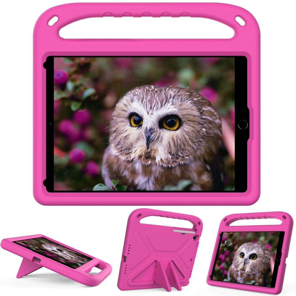 Custodia EVA con maniglia per bambini per Apple iPad 10.2 7th Gen (2019) Rosa