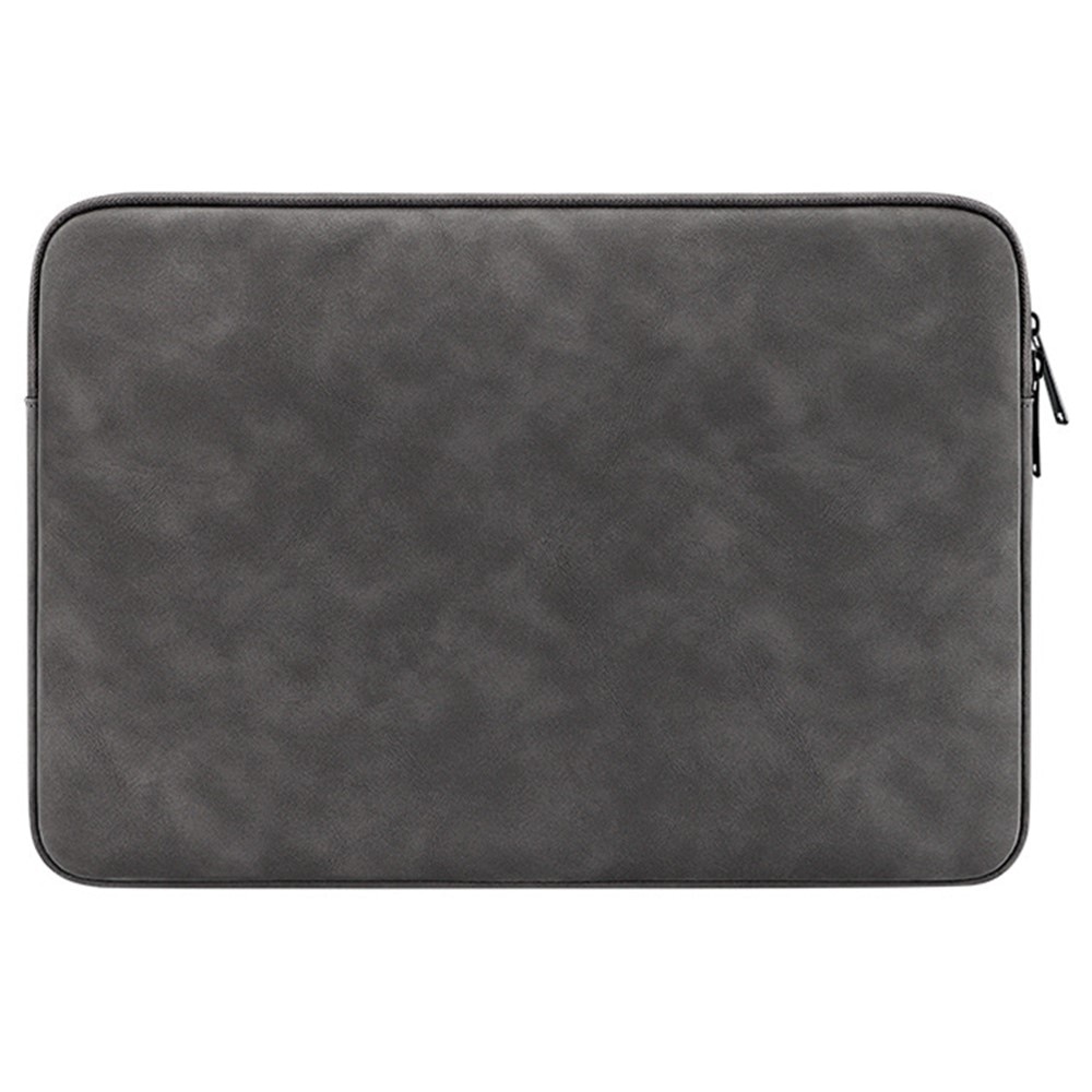 Custodia in pelle per laptop up to 13,3" Nero