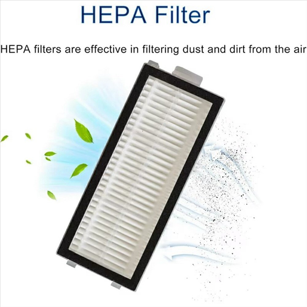 2-pack HEPA-filtro per  Roborock Saros Z70
