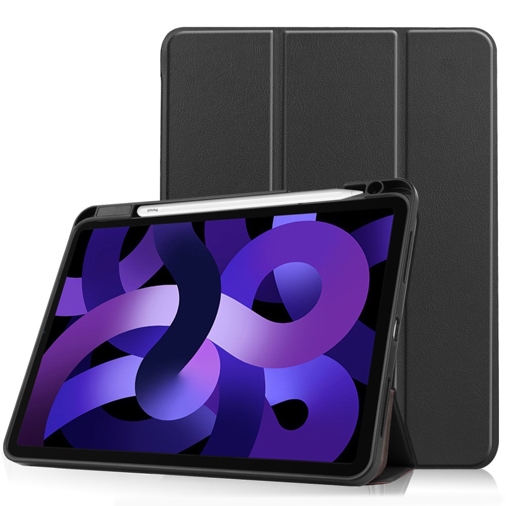 Cover Tri-Fold con portapenne Apple iPad Air 11 7th Gen (2025) Nero