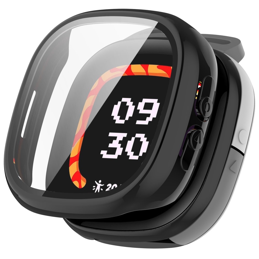 Full Cover Case Fitbit Ace LTE Nero