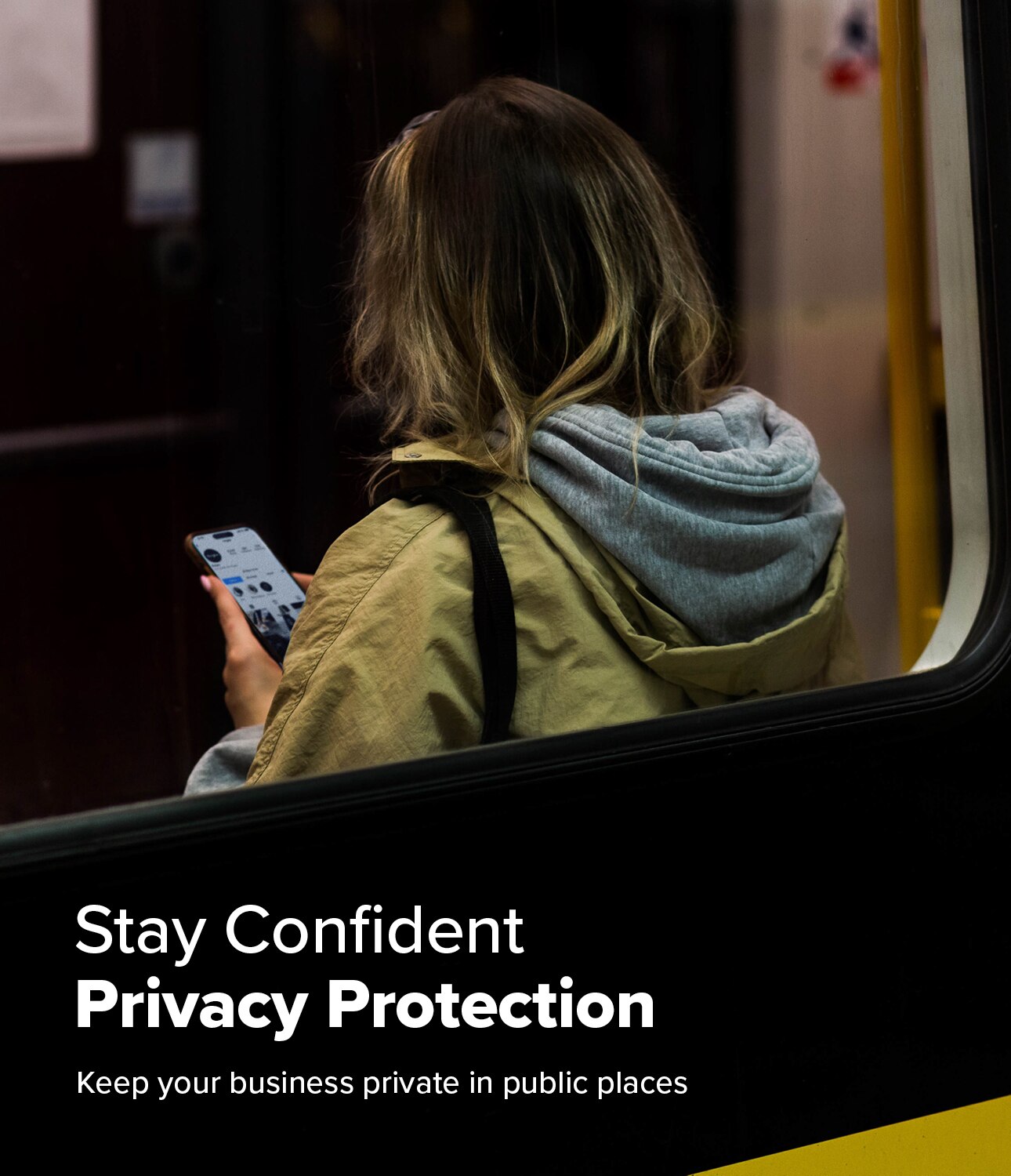 Easy Slide Privacy Glass (2 pezzi) iPhone 15