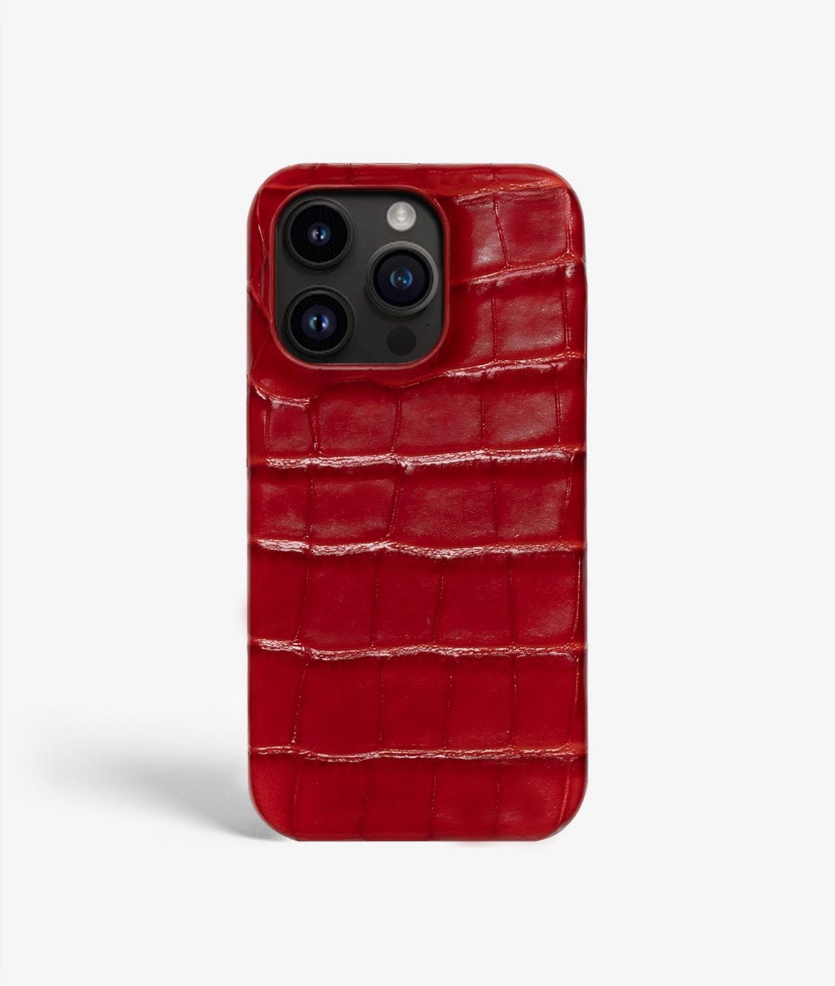 Cover iPhone 13 Pro Max Croco Rosso
